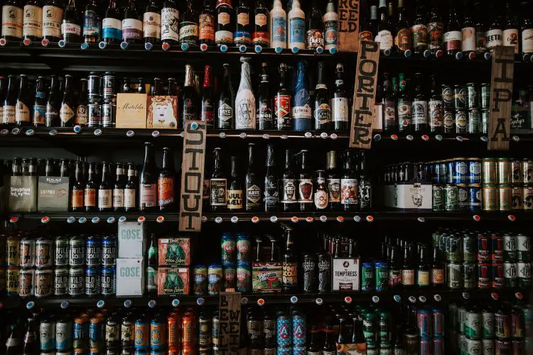 A Well Stocked Beer Store.