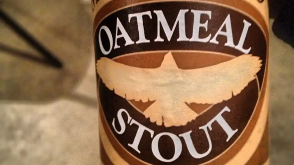 A Bottle Of Oatmeal Stout.