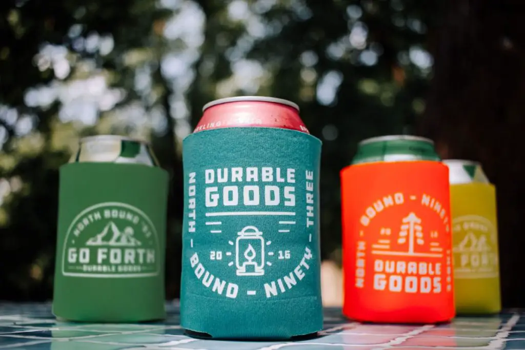 Durable Goods Koozie Or Coozie.